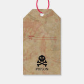 Halloween-Party-Gift Geschenkanhänger (Rückseite)