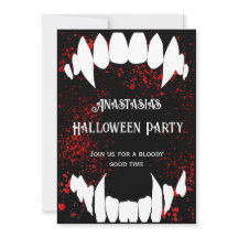 Halloween-Party Gothic Blood Spatter Vampire