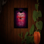 Halloween-Party Gothic Das Web der Spinne Einladung