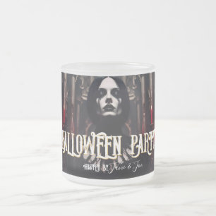 Halloween-Party – Gothic-Dunkle Einladung Mattglastasse