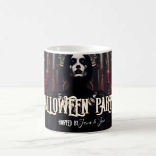 Halloween-Party – Gothic-Dunkle Einladung Verwandlungstasse