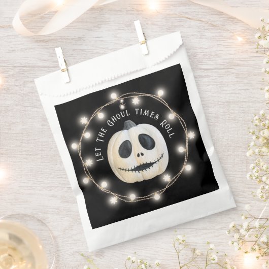 Halloween-Party Gothic Pumpkin Face Geschenktütchen (Ausgeschnitten)