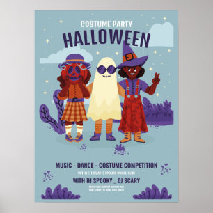 Halloween-Party, Halloween-Nacht Poster