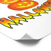 Halloween-Party, Halloween Pumpkins Poster (Ecke)