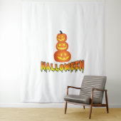 Halloween-Party, Halloween Pumpkins Wandteppich (Beispiel)