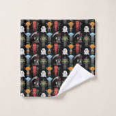 Halloween-Party Handtuch Set (Waschlappen)