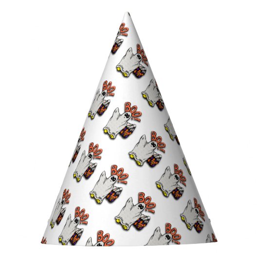 Halloween-Party Hat/Ghost Partyhütchen (Vorderseite)