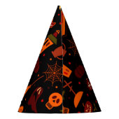 Halloween-Party Hat Partyhütchen (Rückseite)