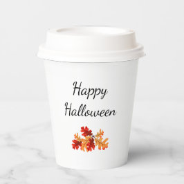 Halloween-Party Herbstlaub Elegante Foliage Pappbecher