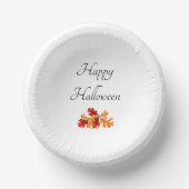 Halloween-Party Herbstlaube Pappteller (Vorderseite)