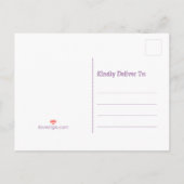 Halloween-Party Hexe Legs Pumpkin Cat Funny Einladungspostkarte (Rückseite)