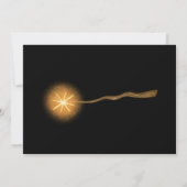 Halloween-Party, Hexen und Zauberer Einladung (Rückseite)