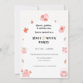 Halloween Party Invitation Einladung