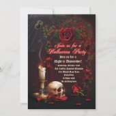 HALLOWEEN-PARTY-INVITATIONEN EINLADUNG (Vorderseite)