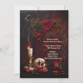 HALLOWEEN-PARTY-INVITATIONEN EINLADUNG (Rückseite)