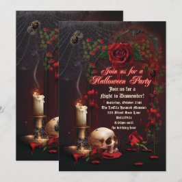 HALLOWEEN-PARTY-INVITATIONEN EINLADUNG