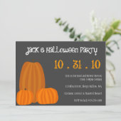 Halloween Party Invite Einladung (Stehend Vorderseite)
