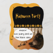 Halloween-Party Invite (Friendly) von RoseWrites Einladung (Vorne/Hinten)