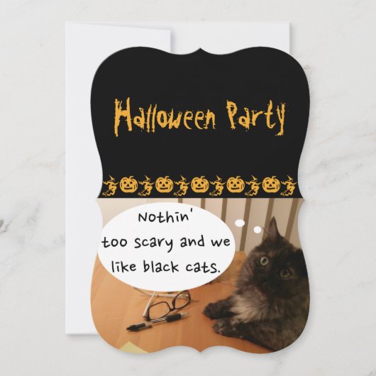Halloween-Party Invite (Friendly) von RoseWrites Einladung (Vorderseite)