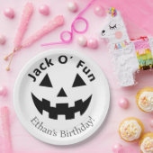 Halloween-Party | Jack O’ Fun Pumpkin Pappteller (Party)