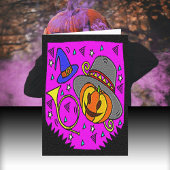 Halloween-Party, Jack o' Lantern und Bugle Karte