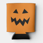 Halloween-Party kann mit Kürbisgesicht gekühlt wer Dosenkühler (Vorderseite)