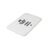 Halloween-Party keine Leckereien nur Tricks lustig Badematte (Schrägansicht)