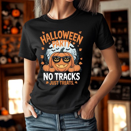 Halloween-Party keine Spuren, nur Leckereien Pumpk T-Shirt