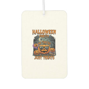 Halloween-Party Keine Tracks Nur Treats Sonnenbril Autolufterfrischer