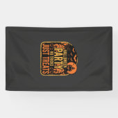 Halloween-Party Keine Tricks Nur Leckerlis Design_ Banner (Horizontal)