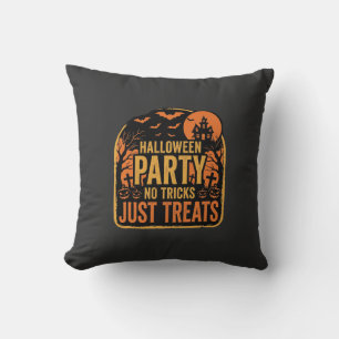 Halloween-Party Keine Tricks Nur Leckerlis Design_ Kissen