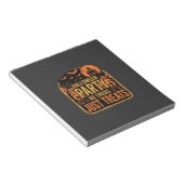 Halloween-Party Keine Tricks Nur Leckerlis Design_ Notizblock (angewinkelt)