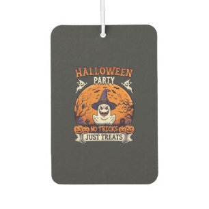 Halloween-Party Keine Tricks Nur Süßigkeiten Geist Autolufterfrischer