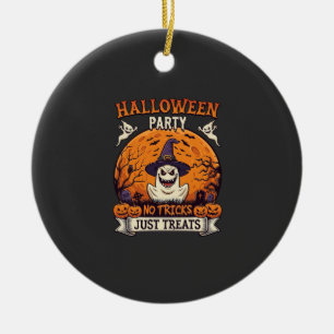 Halloween-Party Keine Tricks Nur Süßigkeiten Geist Keramik Ornament