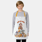 Halloween-Party Kids Schürze (Getragen)