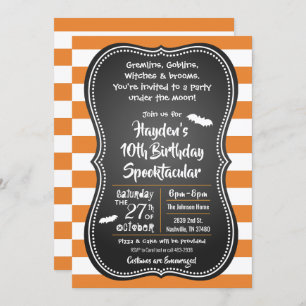 Halloween Party Kinder Kostümeinladung Einladung