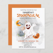 Halloween Party Kinder Spooktacular Geist (Vorne/Hinten)