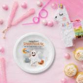 Halloween Party Kinder Spooktacular Geist Pappteller (Party)