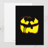 Halloween-Party laden 3 ein Einladung (Vorne/Hinten)