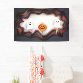 Halloween-Party "Leckerei oder Trick" Fun Cast Banner (Insitu)