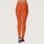 Halloween-Party Leggings (Rückseite)