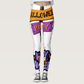Halloween Party Leggings (Vorderseite)