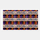 Halloween-Party liebt Smartie Candy Wrappers Etiketten (Blatt)