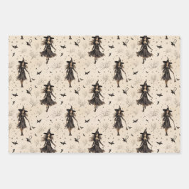 Halloween-Party liefert Hexenmäntel Geschenkpapier Set