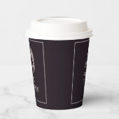 Halloween-Party Metal Skull Pappbecher (Links)