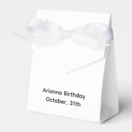 Halloween-Party | Minimales Ghost-Design Geschenkschachtel