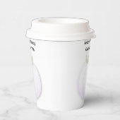 Halloween-Party | Minimales Pumpkin-Design Pappbecher (Rechts)