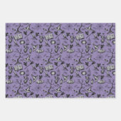 Halloween-Party mit benutzerdefinierten Familienna Geschenkpapier Set (Vorderseite 2)