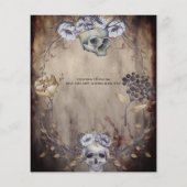 Halloween-Party mit dem besten Preis-Leistungs-Ver (Rückseite)