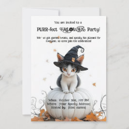 🐈 ⬛ Halloween-Party mit Präfektur 🎃 Einladung